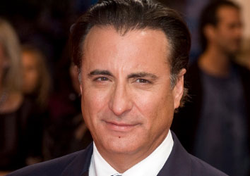 Attore famoso Andy Garcia