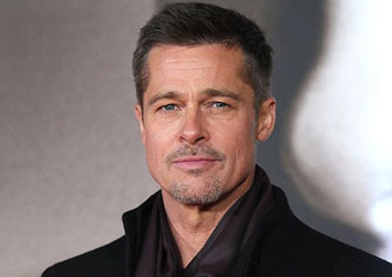 Attore famoso Brad Pitt