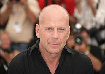 Attore famoso Bruce Willis