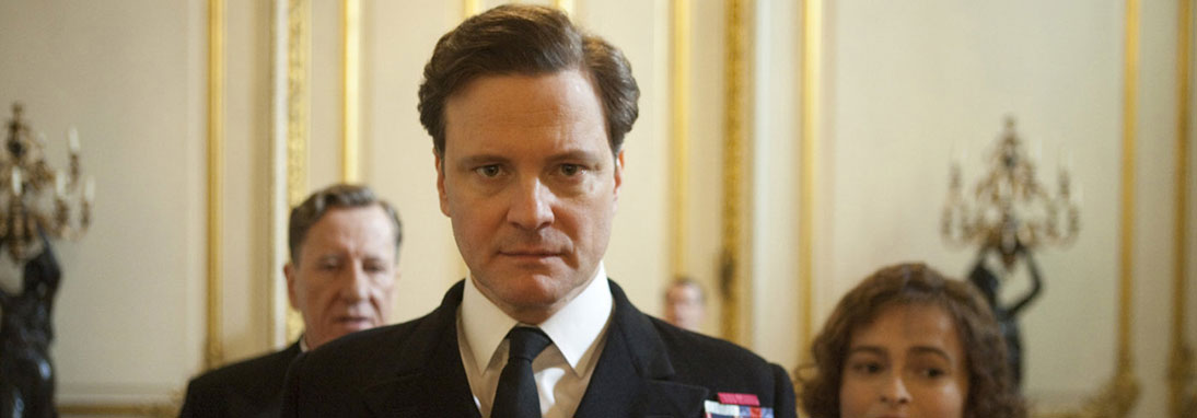 Attore famoso Colin Firth in Il discorso del re