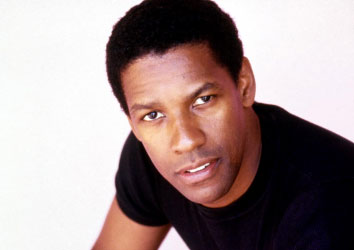 Attore famoso Denzel Washington