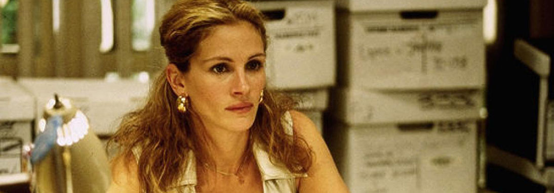 Attore famoso Julia  Roberts in Erin Brockovich