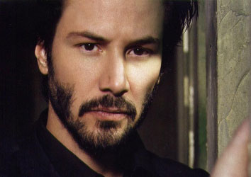 Attore famoso Keanu Reeves