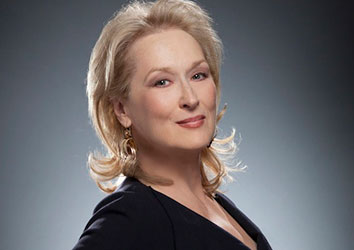 Attore famoso Meryl Streep