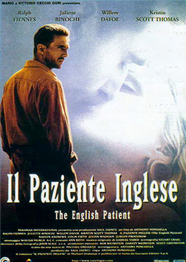 Locandina film attore famoso Ralph Fiennes