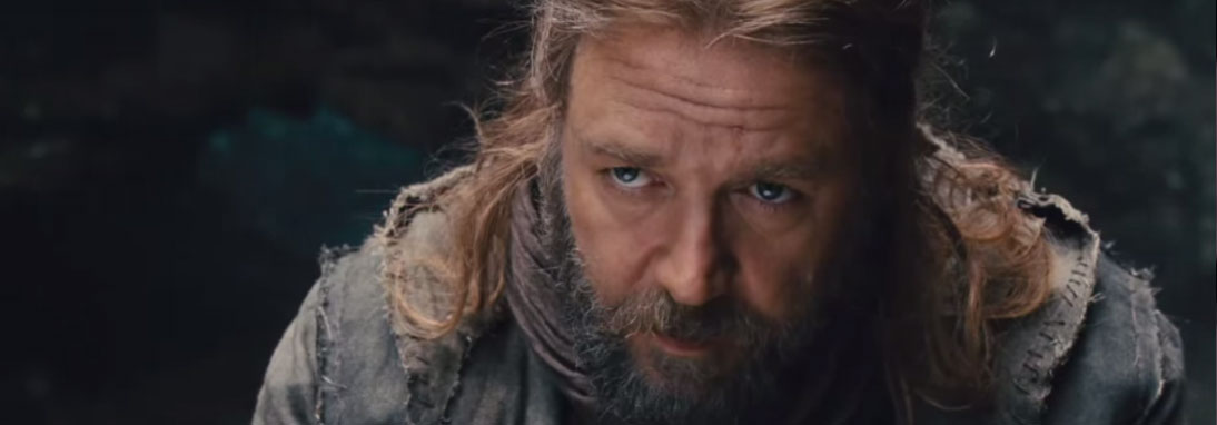 Attore famoso Russell Crowe in noah