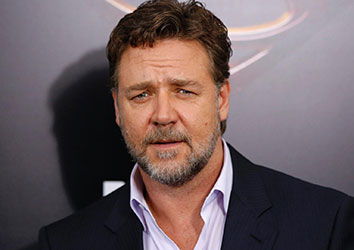 Attore famoso Russell Crowe