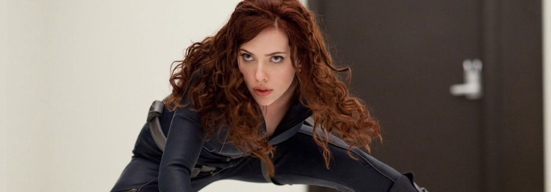 Attore famoso Scarlett Johansson in the avengers
