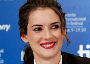 Attore famoso Winona Ryder